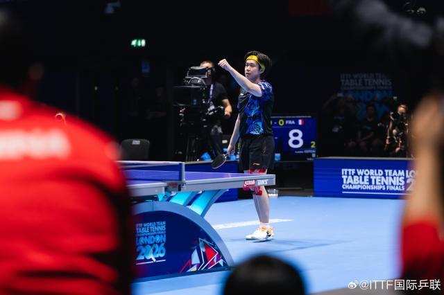 第一场男单 王楚钦3-2弗拉芬&middot;科顿 微博@ITTF国际乒联 图片2.jpg