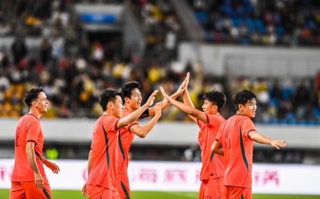 （体育）（4）足球——国际青年邀请赛：中国U23胜塔吉克斯坦U23XxjpseC000070_20260609_PEPFN0A001.jpg