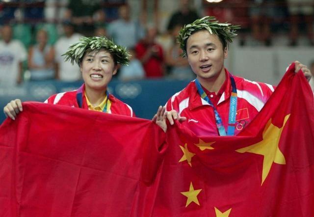 2004年雅典奥运会羽毛球项目混双冠军 张军 高崚 图片1.png