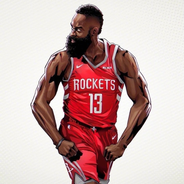 疯狂赛季还没结束哈登炫酷壁纸送出